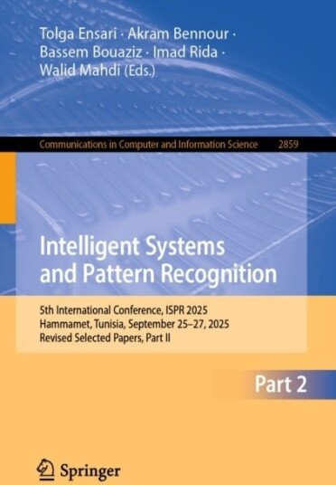 Intelligent Systems and Pattern Recognition