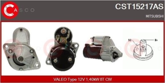 Starter CASCO CST15217AS