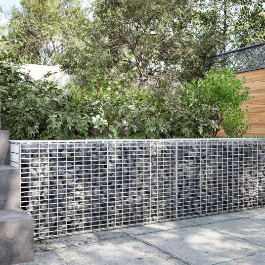 vidaXL Gabion med 3,5 mm wire og 5x2,5 cm nett 50x20x50 cm vidaXL Gabion med 3,5 mm wire og 5x2,5 cm nett 50x20x50 cm