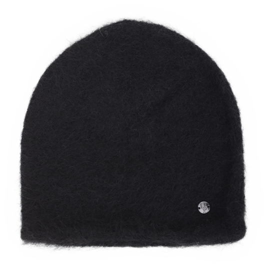 Aba Beanie Black One Size Fury fluffy alpaca beanie Aba Beanie Black One Size Fury fluffy alpaca beanie