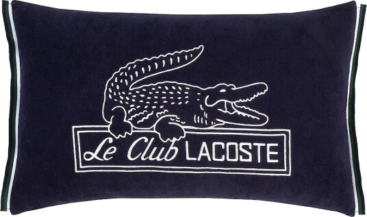 Lacoste Home Lleclub Cushion Cover - MARINE - 33X57 cm