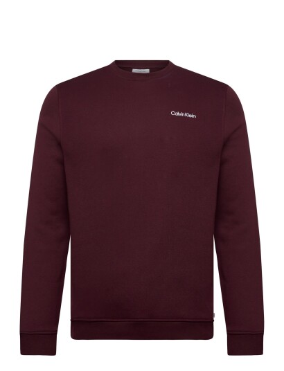 Calvin Klein Golf West Lake Crew Sweatshirt Burgundy XXL