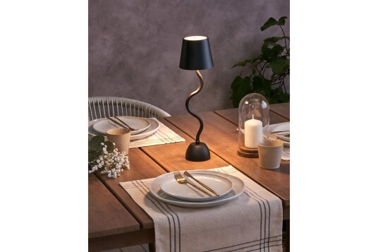 Vougali LED Bordlampe 39 cm Svart Vougali LED Bordlampe 39 cm Svart