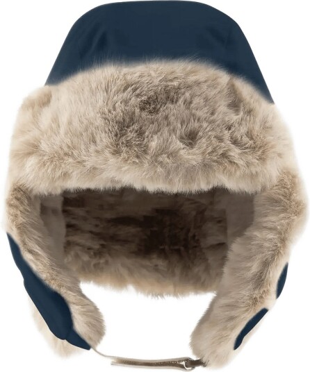 MINI A TURE Matcrister Teddy Lined Winter Hood - OUTER SPACE - 6-7Y
