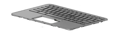 HP SPS-TOPCOVER W/KBD DSG STD TP HP SPS-TOPCOVER W/KBD DSG STD TP