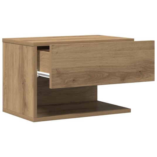 Veggmontert nattbord artisan eik Veggmontert nattbord artisan eik