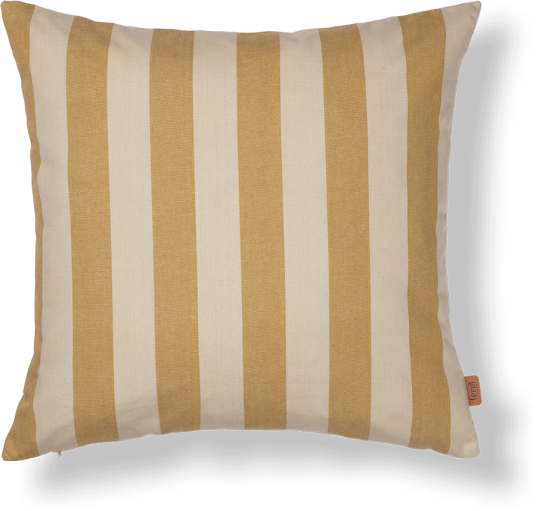 Ferm Living Strand outdoor putetrekk 50x50 cm Warm yellow-parchment Ferm Living Strand outdoor putetrekk 50x50 cm Warm yellow-parchment