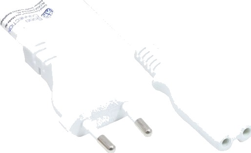 Alcasa P0370-W025, 2,5 M, Strømplugg Type C, C7 Kopling, H03vvh2-F, 250 V, 2.5 A