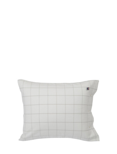 Lexington Home Hotel Light Flannel White/Lt Beige Pillowcase - White - 50X70CM