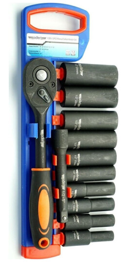 Adler Ratchet+Lange Støtter 12 Stk. Adler Ratchet+Lange Støtter 12 Stk.