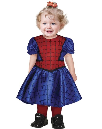 Spiderman Inspirert Kostymekjole til Baby Spiderman Inspirert Kostymekjole til Baby