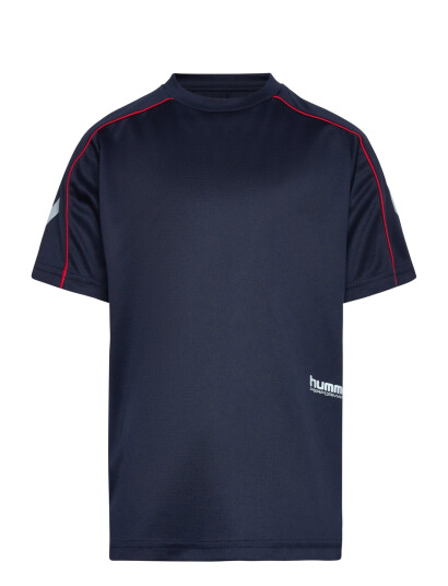 Hummel Hmljr T Shirt S/S Navy 110/116 Hummel Hmljr T Shirt S/S Navy 110/116