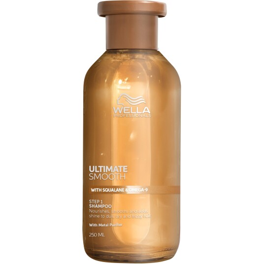 Wella Professionals Ultimate Smooth Sjampo 250 ml med Fuktighetsgivende Egenskaper