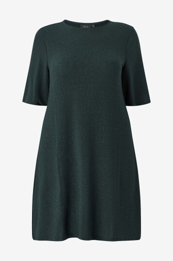 Zizzi Kjole caDiana 1/2 Grønn