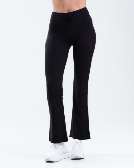 LEVITY Calm Straight Leg Pants All Black - XL