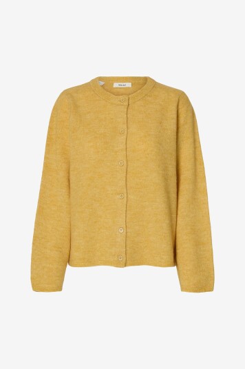 Selected FEMME   Kofte slfLulu New LS Knit Cardigan   Brun