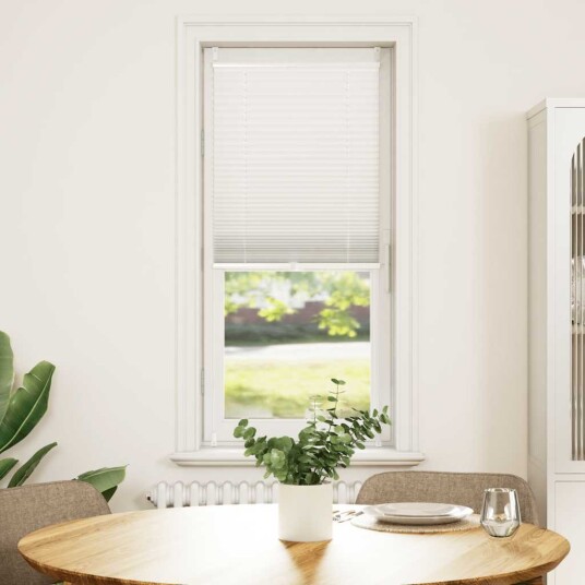 Vidaxl Plissegardiner 60x150cm Hvit