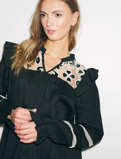 Noella Samo Dress   Black   XS