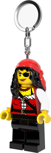 Lego LED nøkkelring med sjørøverprinsesse 5009415 Lego LED nøkkelring med sjørøverprinsesse 5009415