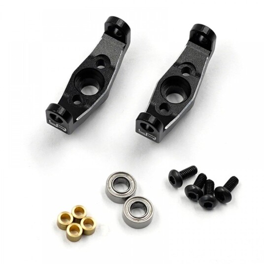 Yeah Racing TR4M-013BK ALUMINUM C HUBS 2 PCS FITS TRX-4M Yeah Racing TR4M-013BK ALUMINUM C HUBS 2 PCS FITS TRX-4M