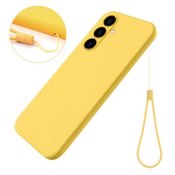 Samsung Galaxy A05s Liquid Silicone Deksel Gul
