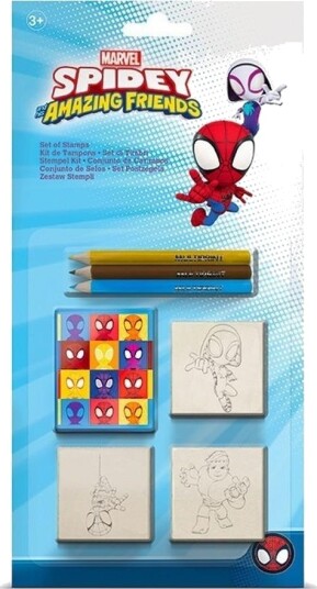 Multiprint Multiprint Spidey Stamp Blister 3 Stk.