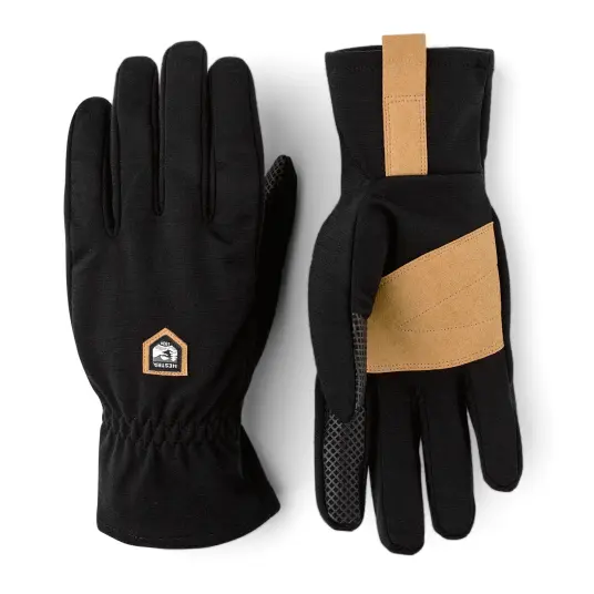 Hestra Merino Windwool Liner - 5 Finger Svart 8