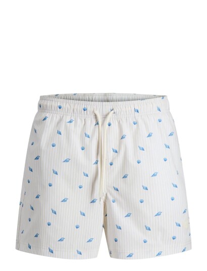 Jack & Jones Jpstmaui Breeze Mini Stripe Swim Srt Sn   Blue   XXL