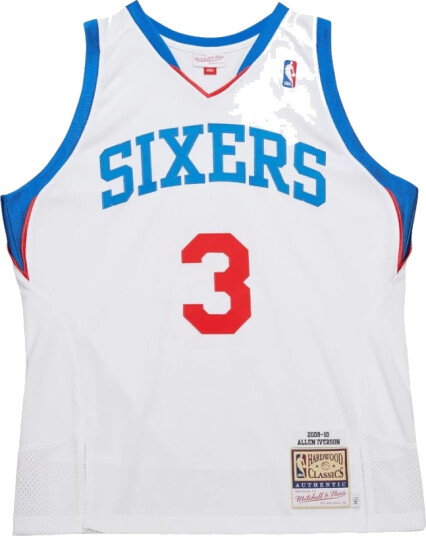 Mitchell & Ness Herre Sport Hvit S,