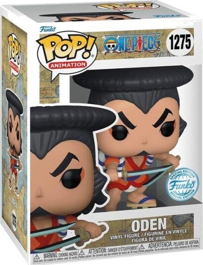 Northix One Piece Oden Kouzuki Funko Pop! Vinylfigur samleobjekt