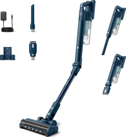 Philips 5000 Series Støvsuger Med Stang Uten Pose Salvie 0,27 L Tørr Syklonisk/Filtrering