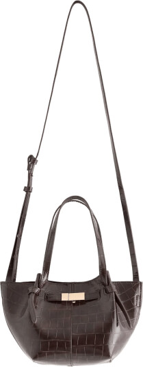 Lindex Bag In Imitation Leather Brown ONE SIZE Lindex Bag In Imitation Leather Brown ONE SIZE