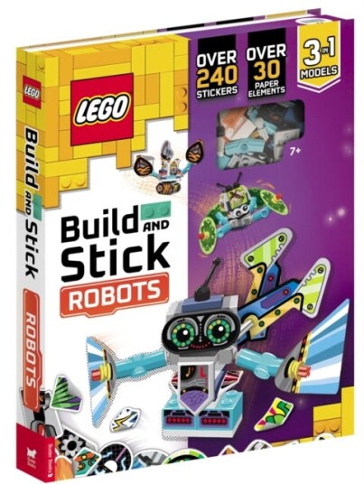Lego¿ Books: Build And Stick: Robots Av Lego®, Buster Books