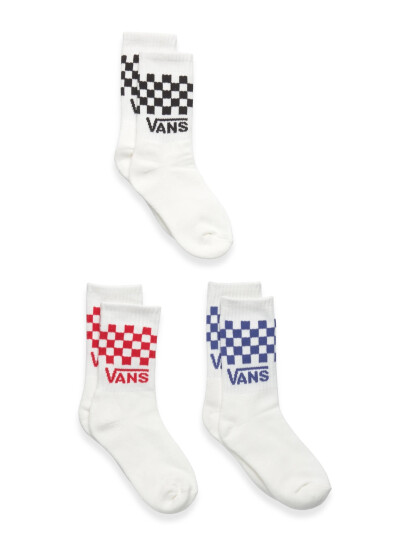 VANS Classic Check Crew White 27-30.5 VANS Classic Check Crew White 27-30.5