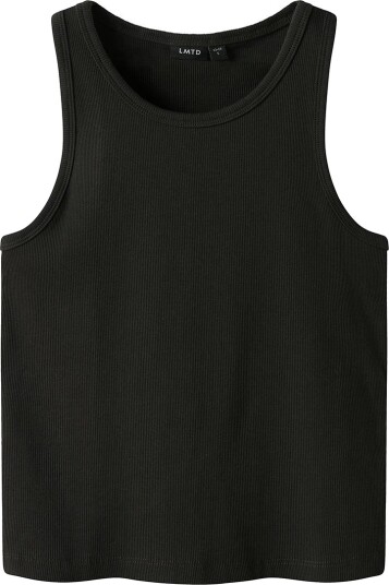 LMTD Topp   Crop   NlfHinaja   Pirate Black   LMTD   15 16 år (170 176)   Singlet   Svart
