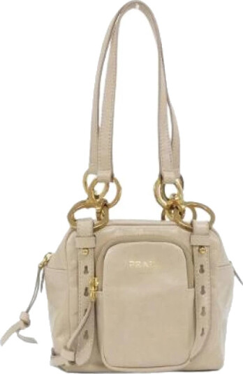 Prada Vintage Dame Beige