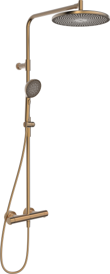 Oras Armatur Aurelia 4792 Takdusjpakke med Termostat Børstet Bronse