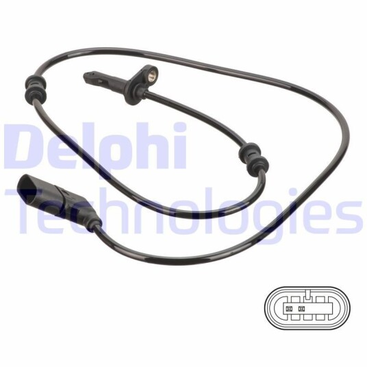 Sensor, ABS DELPHI SS20813