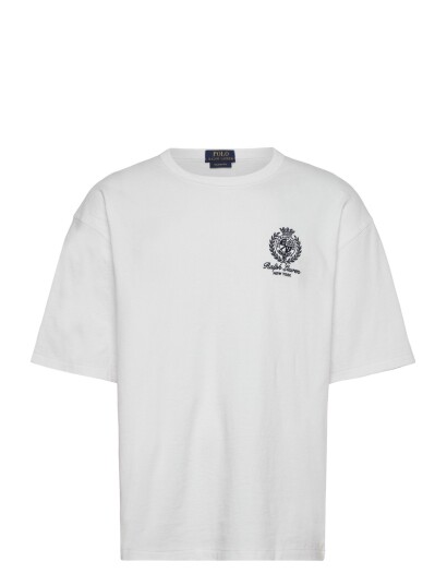 Polo Ralph Lauren 10/1 Jersey Knt T Shirt White M Polo Ralph Lauren 10/1 Jersey Knt T Shirt White M