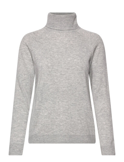 United Colors of Benetton Turtle Neck Sweater - Grey - S