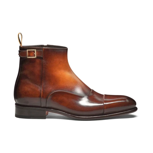 Santoni Herre Sko Oransje 39 1/2 EU, Santoni Herre Sko Oransje 39 1/2 EU,