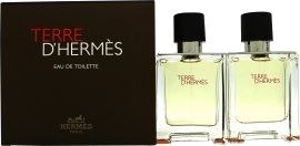 Hermès Terre d'Hermès Eau de Toilette Gavesett 2 x 50ml EDT Hermès Terre d'Hermès Eau de Toilette Gavesett 2 x 50ml EDT