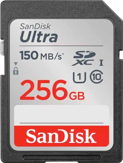 SanDisk Ultra PLUS UHS-I microSDXC-kort (256GB)