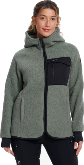 RevolutionRace Herre > Overdeler > Fleece & midlayers Sherpa Hoodie Herre Forest Night Størrelse:XL