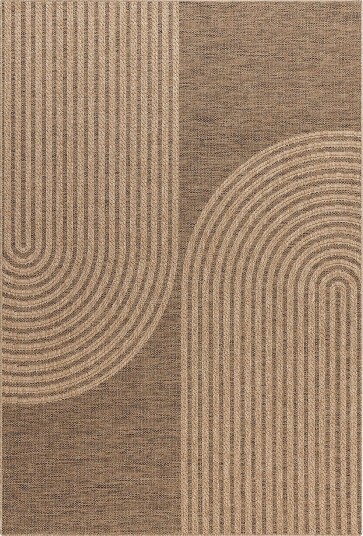 KM Home   Flatvevd teppe Natural   Natur