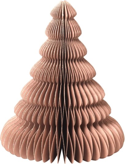 Broste Copenhagen Tree papirgran 15 cm Indian tan