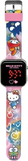 *****Hello Kitty Digital Led Klokke Hk50151 87625 *****Hello Kitty Digital Led Klokke Hk50151 87625