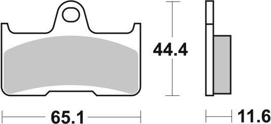 sbs 799SI Bremseklosser sbs 799SI Bremseklosser
