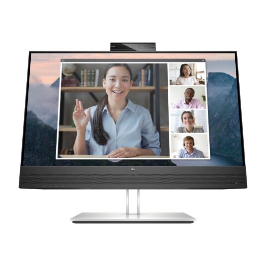 HP E24mv G4 23,8" Full HD Videokonferanseskjerm med Innebygd Kamera Sølv HP E24mv G4 23,8" Full HD Videokonferanseskjerm med Innebygd Kamera Sølv