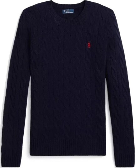 Ralph Lauren Polo Dame Strikkevarer Blå XS